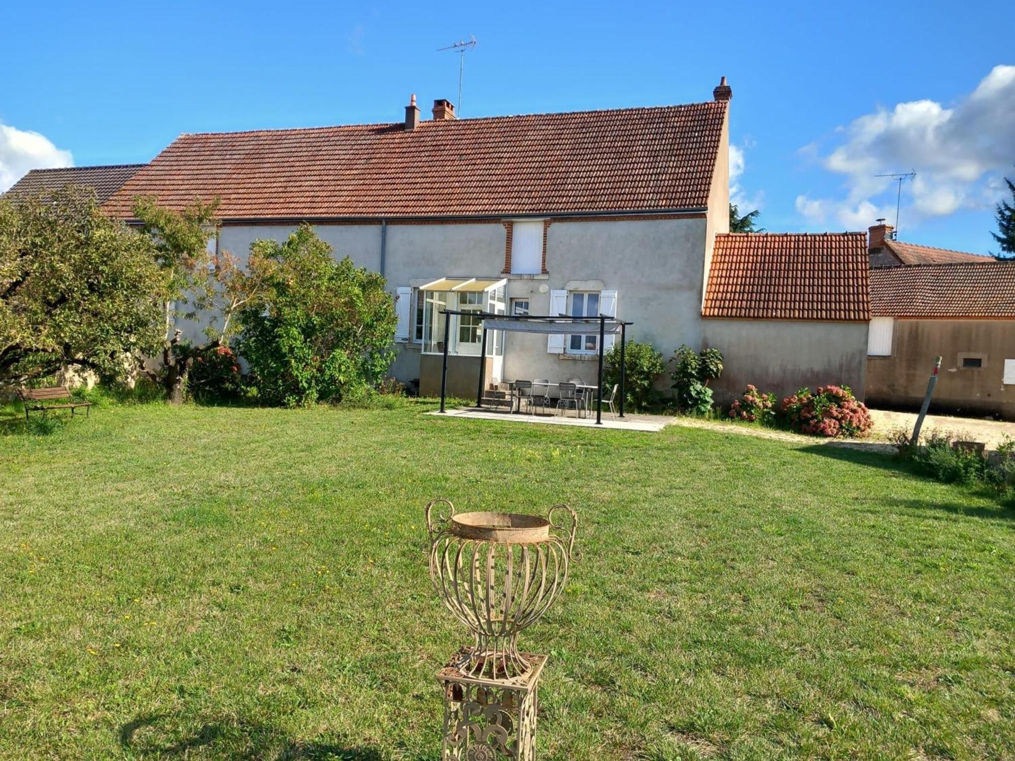 Gite Champetre A Mareau-Aux-Pres: Terrasse, Jardin, Et Confort Pour 6 Personnes - Fr-1-590-140 Exterior foto